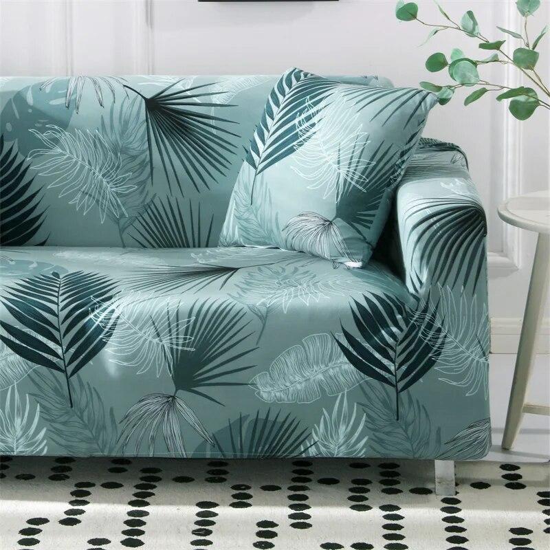 Geometrischer elastischer Sofabezug für Wohnzimmer, Couchbezug, hochelastischer Sofabezug, Möbelschutz, alle Bezüge, Heimdekoration