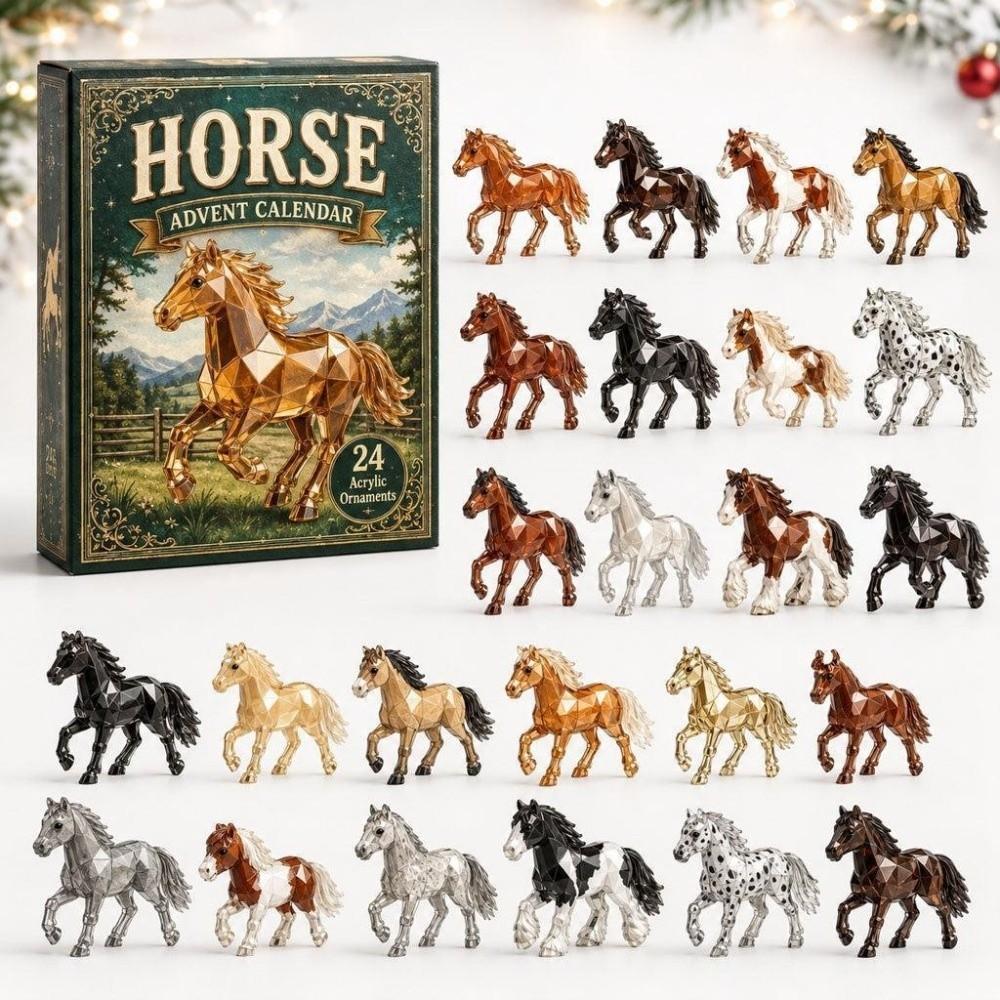 24-Day Advent Calendar 2026 Daily Unboxing Animals Mini Figurines Ideal Gift