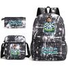 CR7 Ronaldo Backpack Football 67 Print School Bag With Shoulder Bag & Pencil Case For Student Boys Gift Daily Travel Rucksack