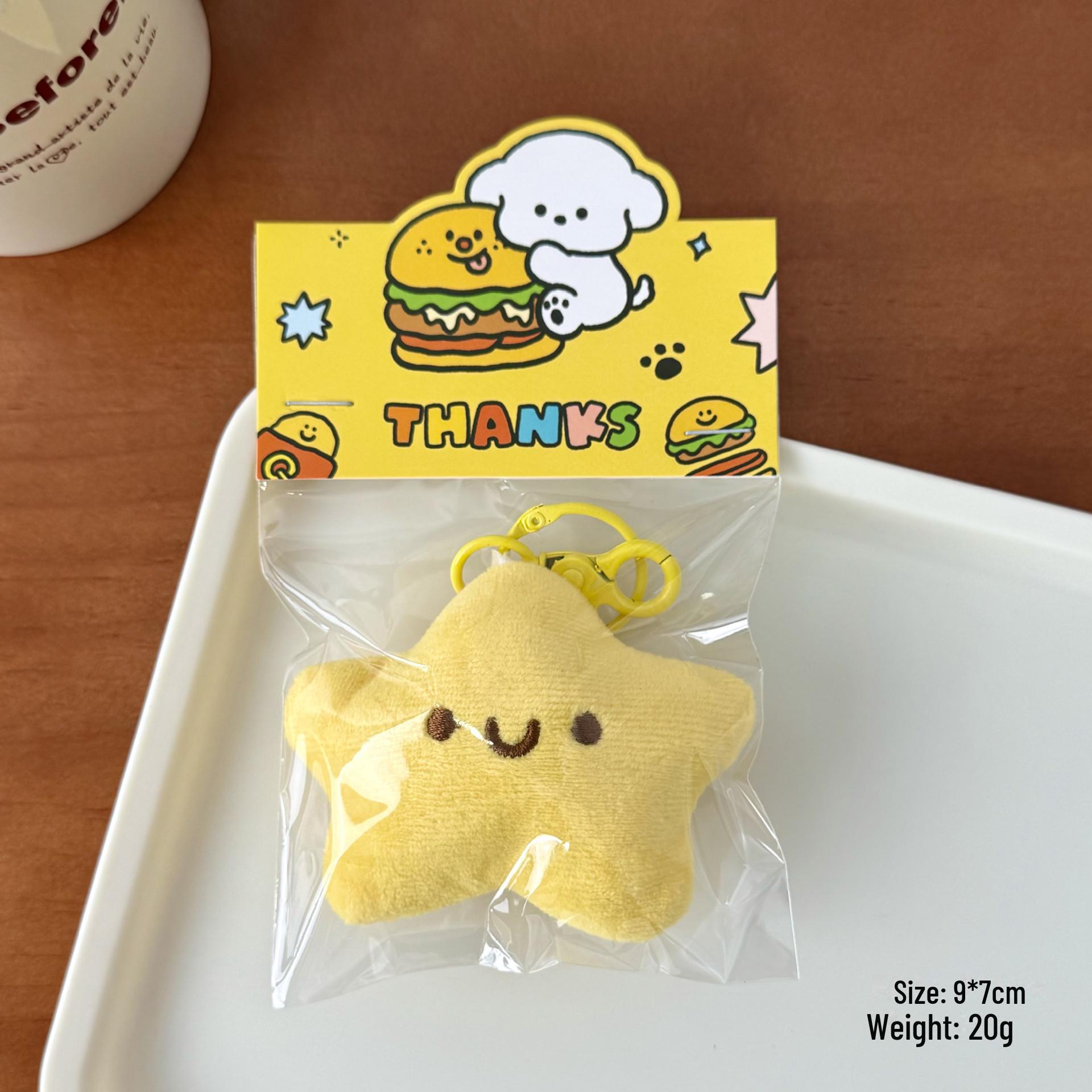 

Очаровательная плюшевая кукла-звезда, брелок для рюкзака