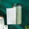 Clear Wall Paper Towel Dispenser Waterproof Wall Mount Dispenser Paper Towel Holder Box  Kitchen