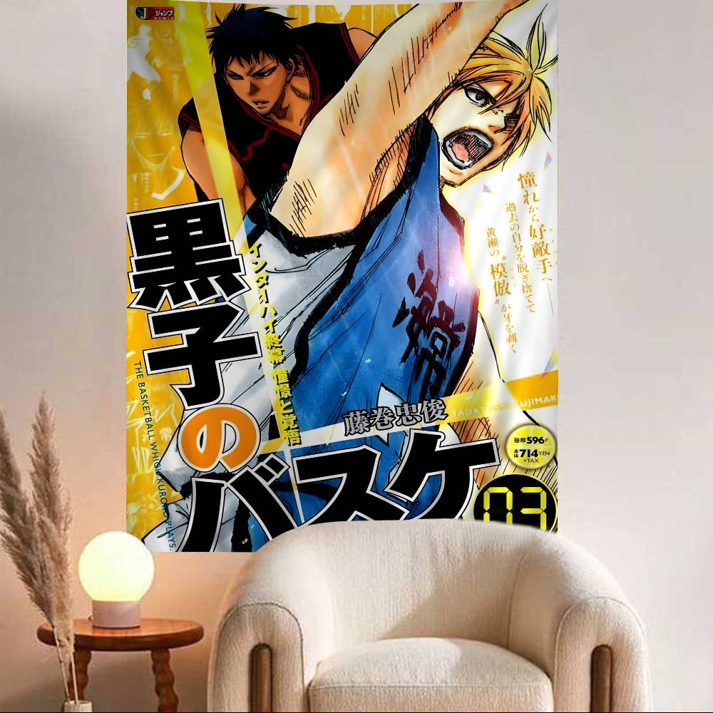Japanese Anime Kuroko No Basket Cartoon Tapestry Bohemian Wall Tapestries Mandala Home Decor