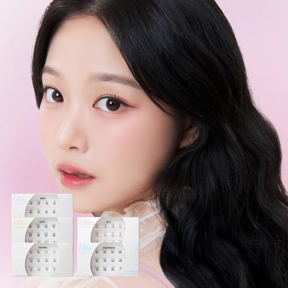 Ollio Falscara Eyelash [Single PACK] (9/10/11mm) 18pcs [Short] Natural (9/10/11mm) 18pcs