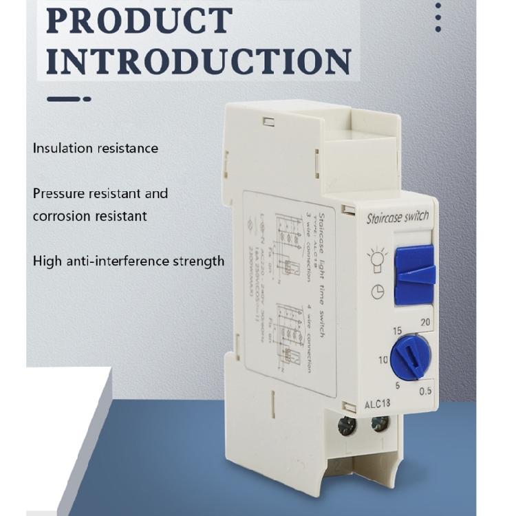 Rail Mount Lighting Timer Automation Corridors Time Control Switches Staircase Lighting Timer Switches Easy To Install