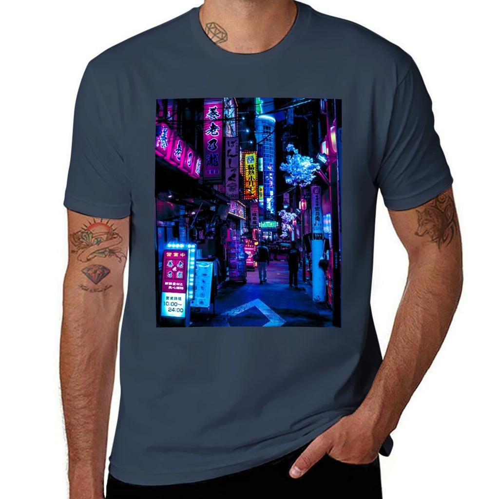 Blue Tokyo Alleys Tshirt T Shirts For Unisex Pack White T Shirts For Unisex Cotton Soft T Shirts For Unisex Pack Cotton Tshirt
