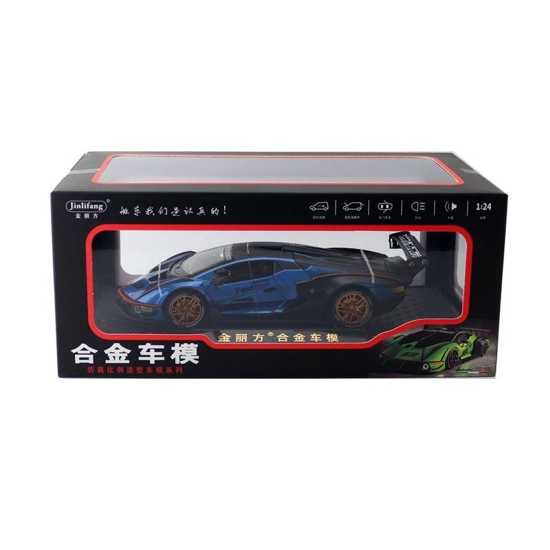 

124 Essenza Scv12 Alloy Car Model With Inertia Drive For Gift Kids