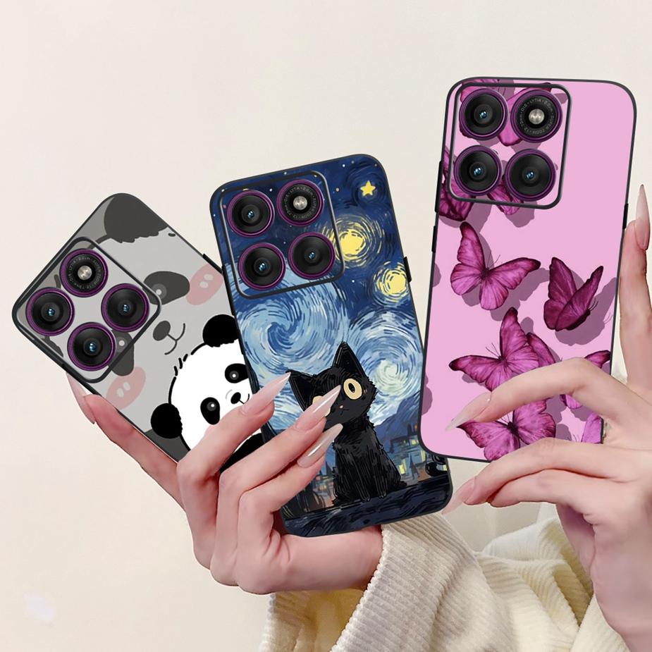 For Motorola Edge 60 Pro Case XT2507-1 Cute Fashion Painted Cover Soft TPU Phone Case For Motorola Edge 60 Fusion Edge60 S Shell