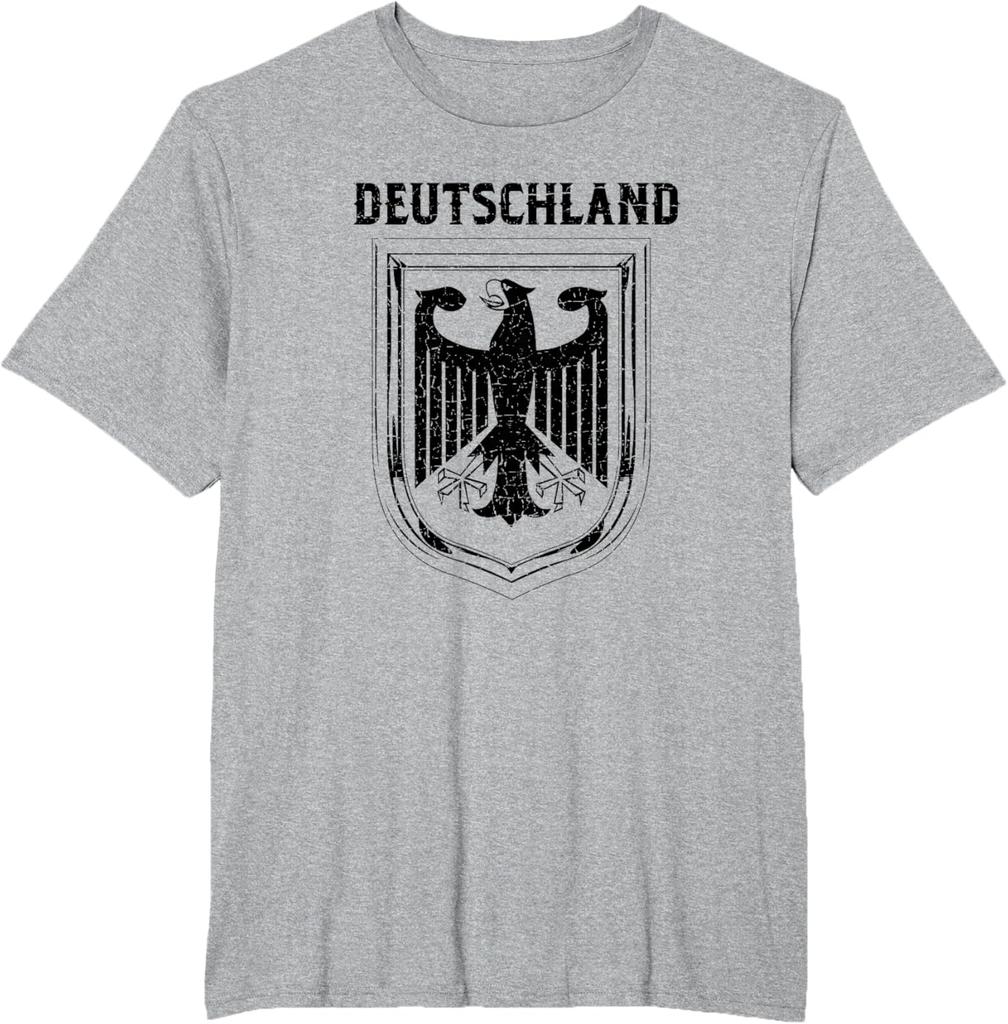 Deutschland Germany Eagle Nationalism Symbol TShirt 100 Cotton ONeck Short Sleeve Summer Casual Mens Tshirt Streetwear