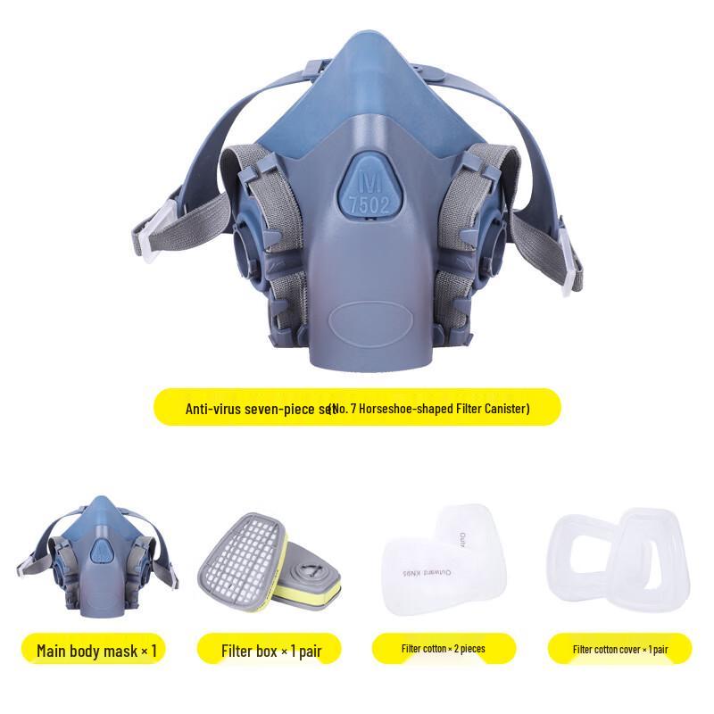 M103 Fire Escape Dust/Toxic Gas Mask Kit One Size