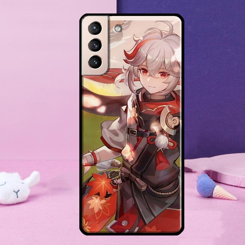 Genshin Impact Kaedehara Kazuha Phone Case For Samsung Galaxy S25 Ultra S23 S20 S21 S22 S24 FE S9 S10 Plus S24 Ultra Cover