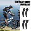 UV Solar Arm Sleeves Cycling Gloves Hand Long Sleeves Cover Muff Protection Summer Arm Sun Driving Cool I0Y1