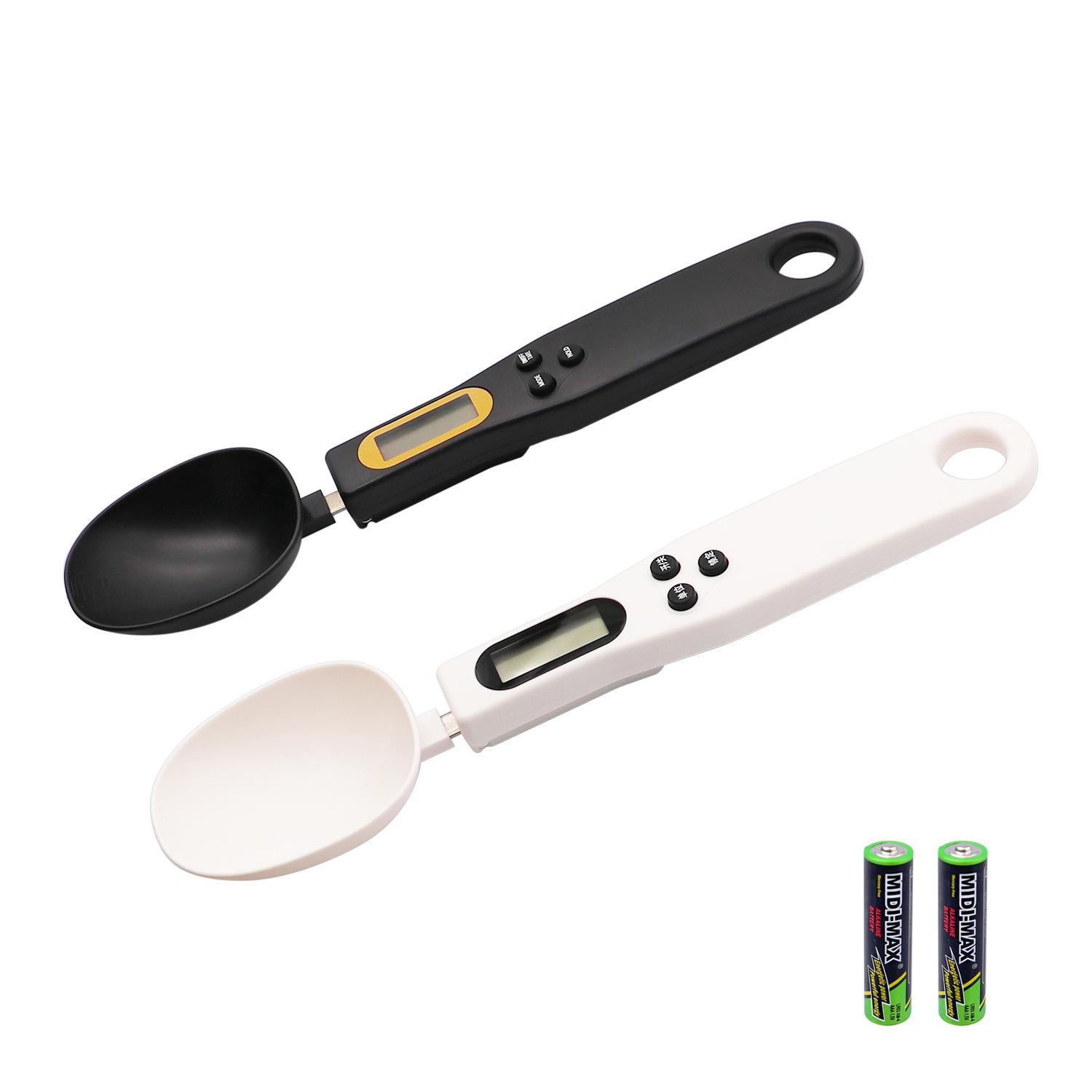 

Размер 7 Электронная мерная ложка-весы с питанием от батареек AAA - Точность от 0,1 г до 500 г для кухни, кофе, сухого молока, выпечки. White Small Spoon