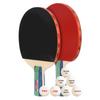 Set de raquettes de tennis de table Double Bonheur pour débutants