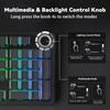AULA F99Pro Low Noise Keyboard Gasket Structure Hot-swap RGB Mechanical Keyboard with Media Knob