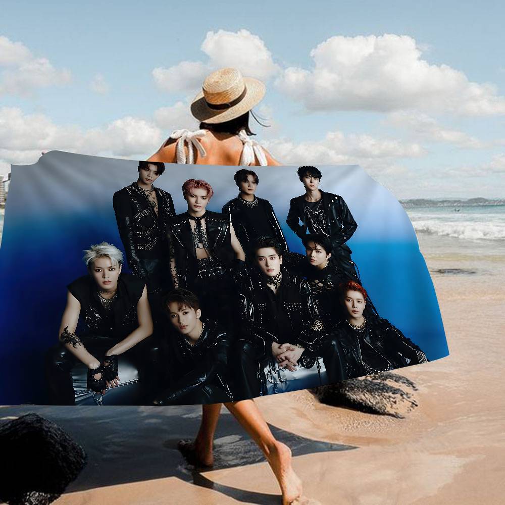 Boy Band N-NCT Big Microfiber Beach Towels Quick Dry Towel Sand Beach Towels Pool Towel For Travel Swim Pool Yoga