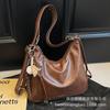 Vintage Commuter Tote Bag Women's Large Capacity 2025 New Casual One Shoulder Crossbody Multifunctional Fashion Backpack