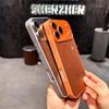 Laser Large Window Camera Glass Protect For Magsafe Case For iPhone 17 Air 16 Plus 15 14 13 12 Pro Max Matte Magnetic Charge Cover