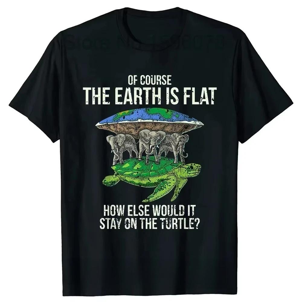 2026 Summer Mens Fun Flat Astronaut Print Round Neck Tshirt Loose Casual Street 100 Pure Cotton Outdoor Short Sleeved Shirt