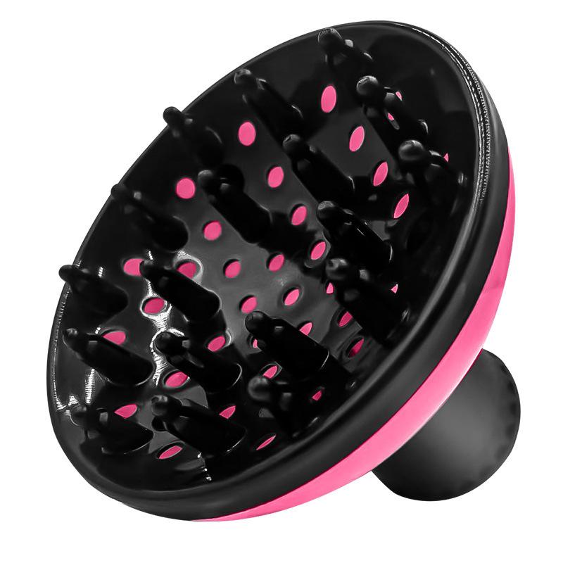 Universal Hair Dryer Diffuser with Large Nozzle & Rubber Interface for Curl Styling and Drying