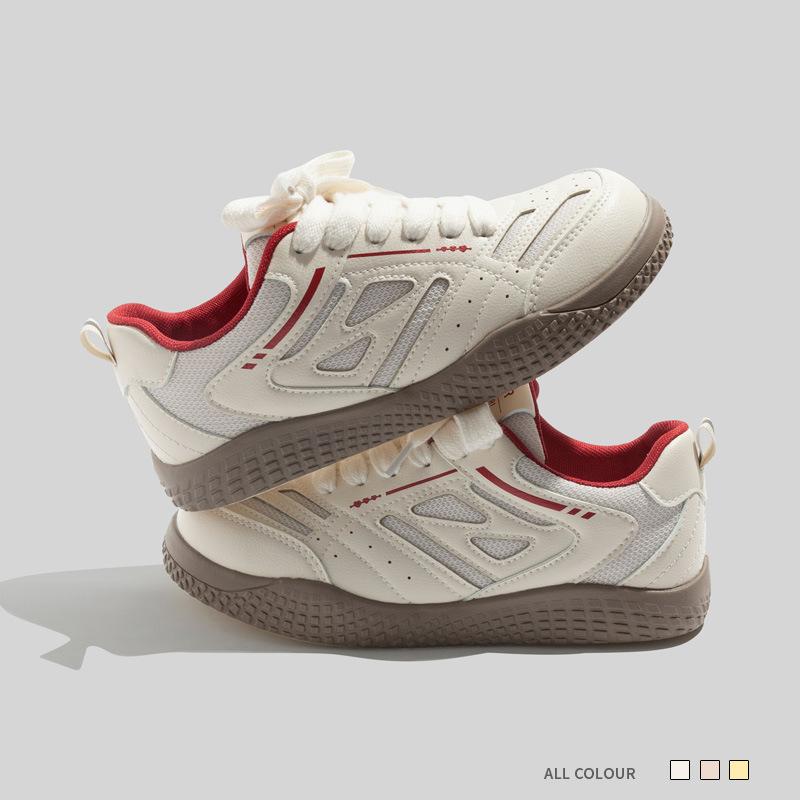 

Autumn high-value ins wind leather surface little white shoes manufacturers customize breathable board shoes 40