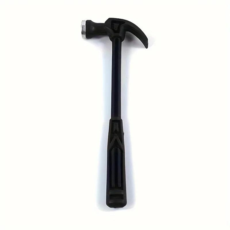 

Мини-молоток с круглой головкой, изготовленный из двух материалов, железа и пластика. Это инструмент и аксессуар для изготовления ювелирных изделий. чёрный