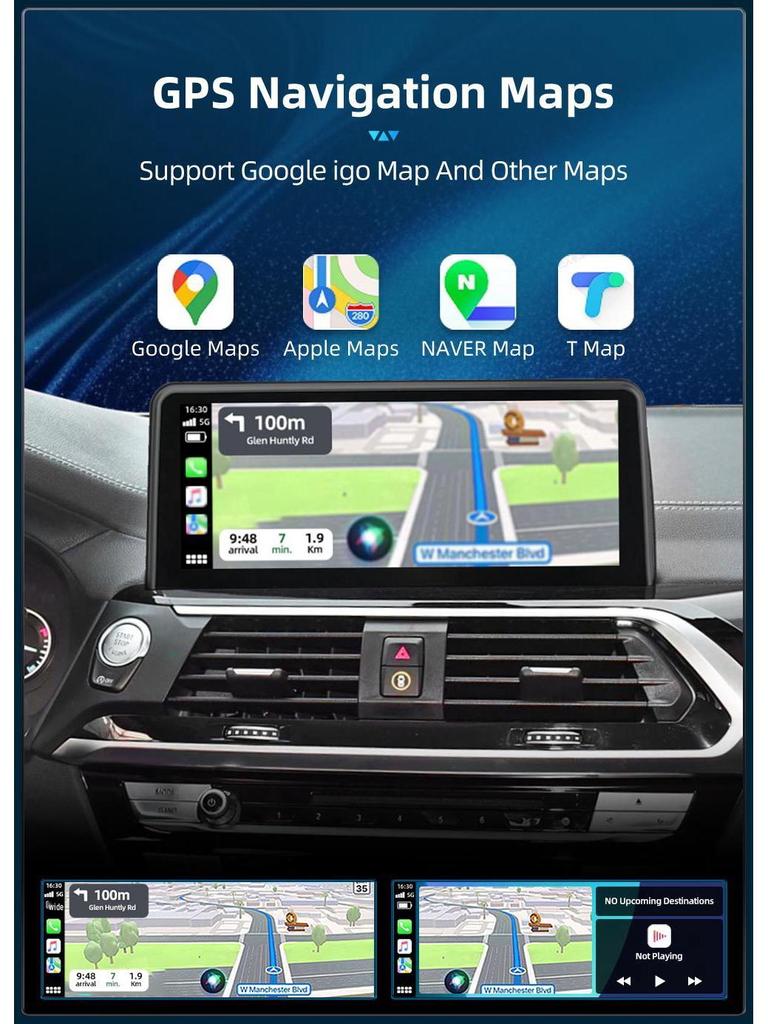 10.25-inch BMW 3 Series G01 EVO Central Control Large Screen GPS Navigation System