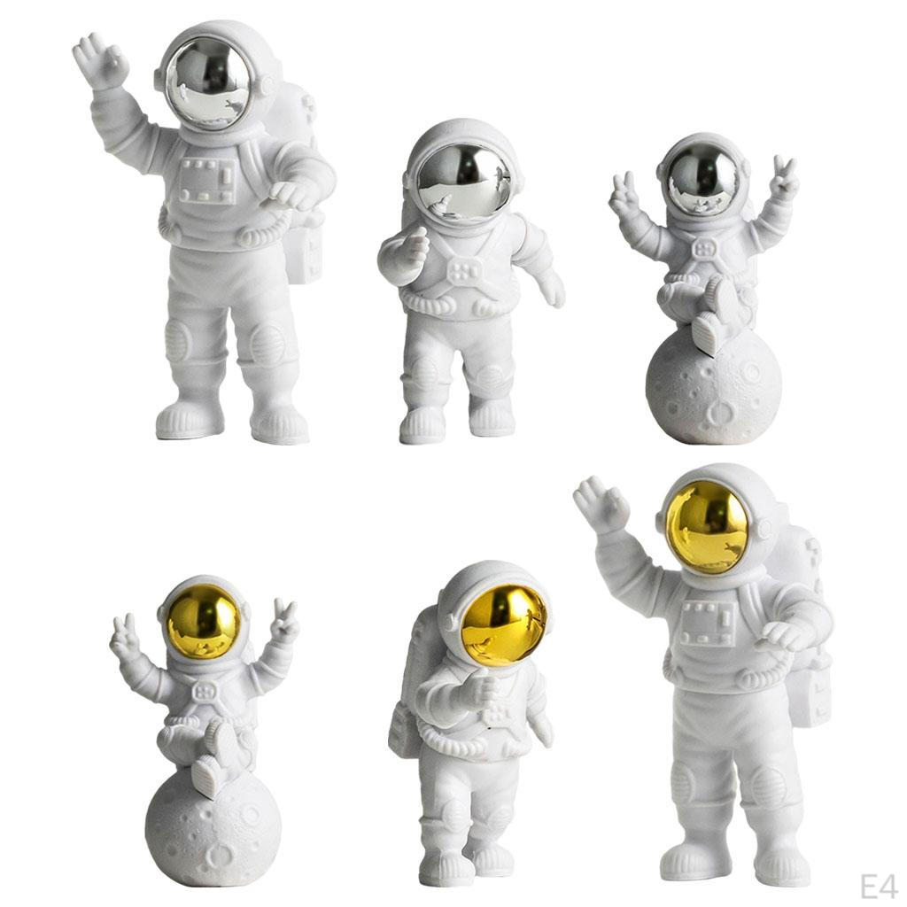 Resin Figurine - Space Themed Desk Decor for Kids