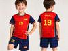 2026 Hotsale Speciale N.19 YAMAL Maglietta a Maniche Corte e Pantaloncini Set Calcio Uomini Donne T-shirt e Pantaloncini per Tifosi della Spagna Estate Bambini Set da 2 Pezzi