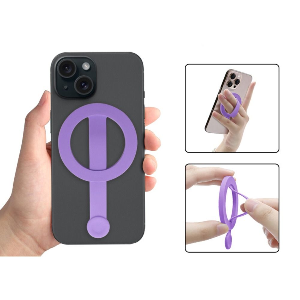 Adjustable Strap Circular Grip Phone Holder for iPhone 17/16/15/14/13/12 Phone Accessories