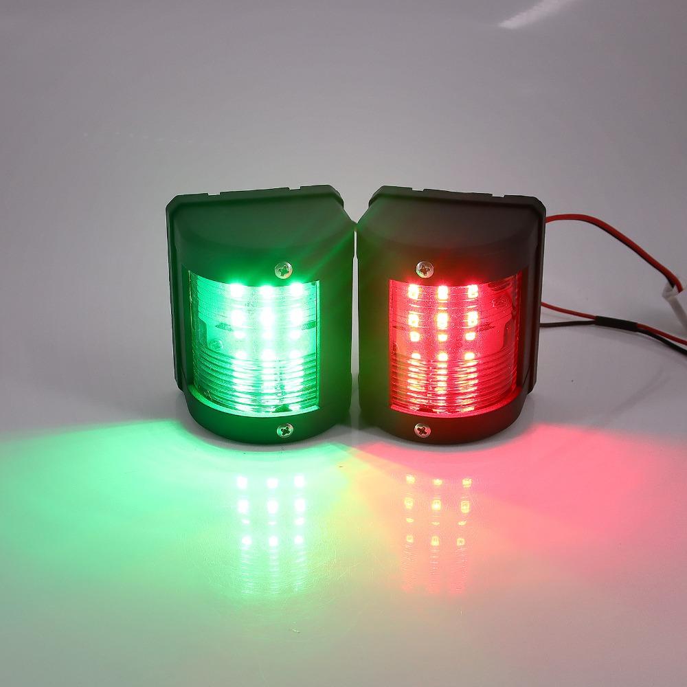 12V/24V LED Navigation Signal Light IP66 Waterproof Warning Lamp Sea Sailing Running Lights for Marine Boat Yacht Accessories