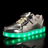 Sneaker da ballo luminose ricaricabili in stile coreano per bambini - Scarpe sportive alla moda che si illuminano per bambini
