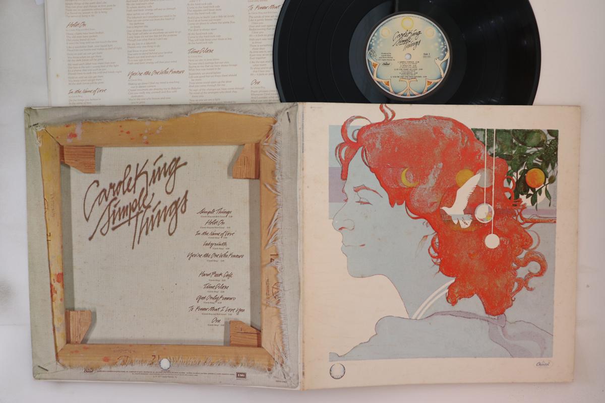

LP Record CAROL KING - Simple Things SMAS11667 AVATAR 1977 US Rock Used