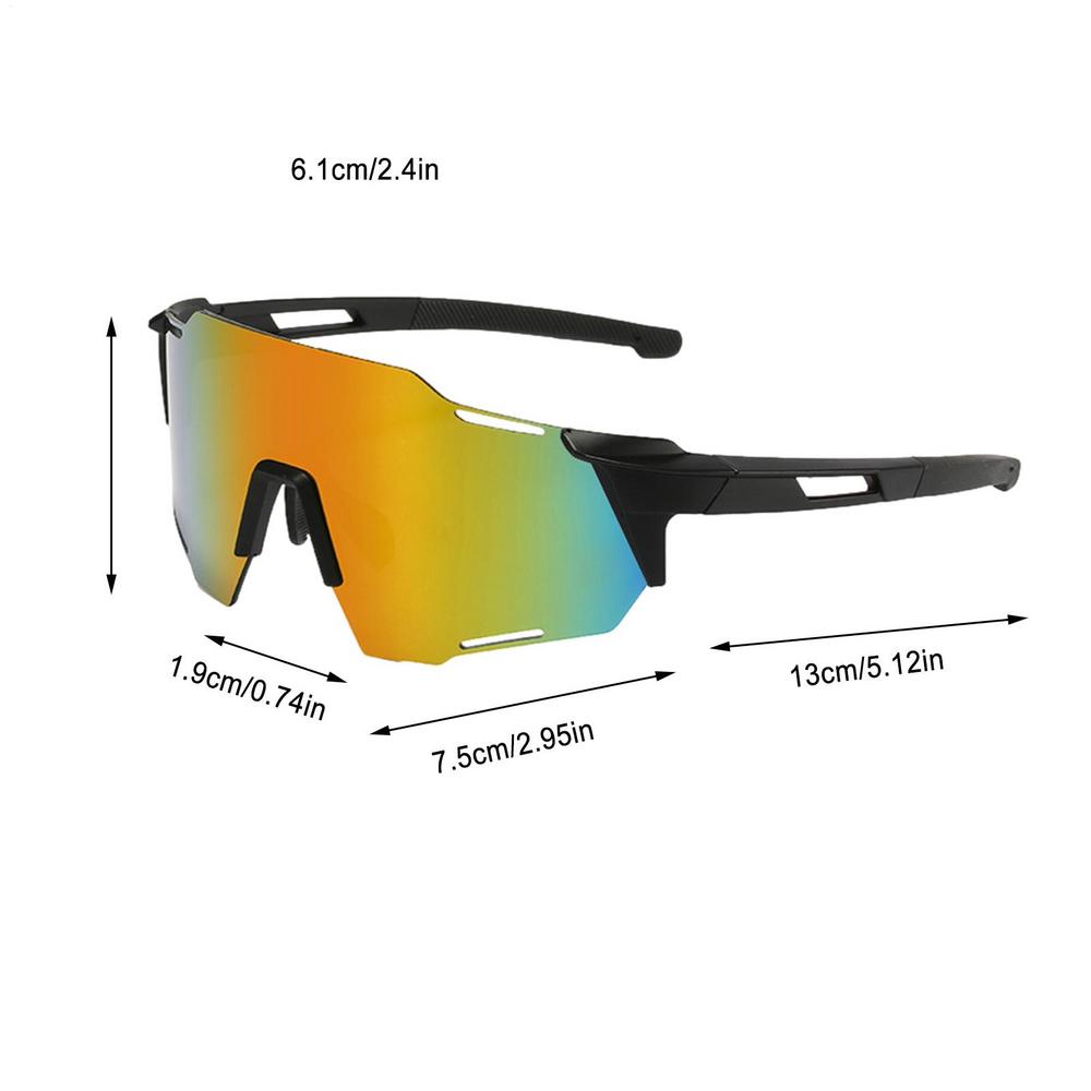 Ochelari de ciclism rutier, ochelari de soare polarizați pentru sporturi în aer liber, ochelari de soare rezistenti la vânt și praf, ochelari de protecție pentru biciclete, golf, alergare