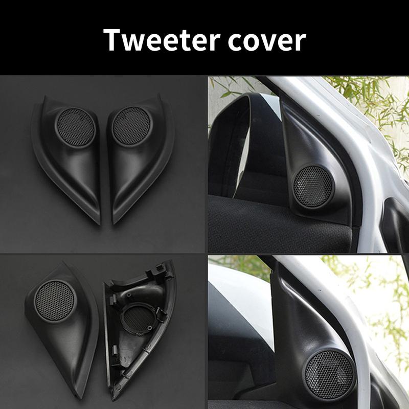 Tweeter Speaker Cover For Honda Vezel XR-V Series Front Door High Pitch Loudspeaker Lid Treble Twitter Horn Decoration Shell