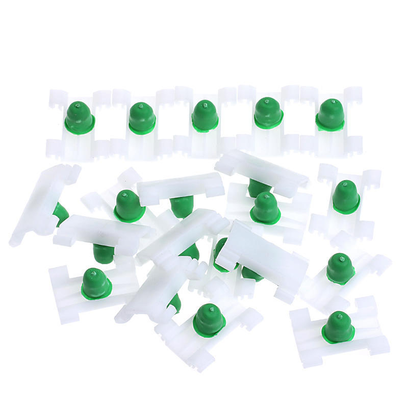 

20 шт., крепежные детали для боковой двери и крыла, молдинги, зажимы для BMW