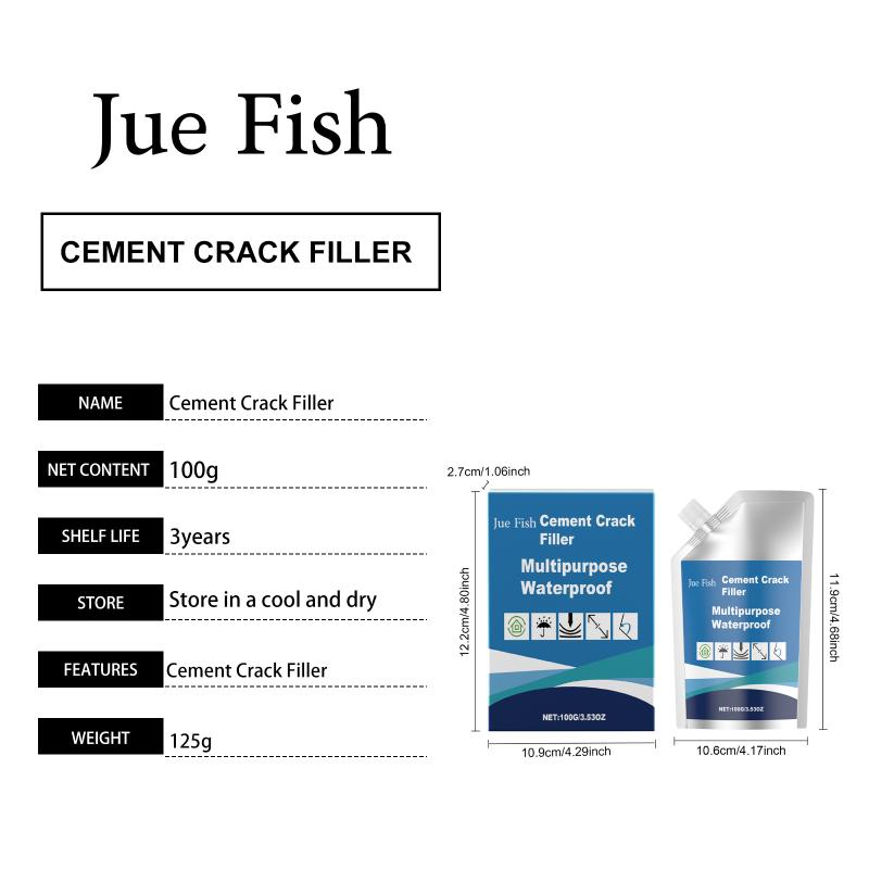 100g Leak-Free Glue Roof Leak Floor Crack Repair Waterproof Sealant Caulk Resistant Leak Sealing Gap Filling Grouting Adhesive
