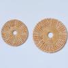 Natural Rattan Coasters Hand-woven Kitchen Decoration Accessories