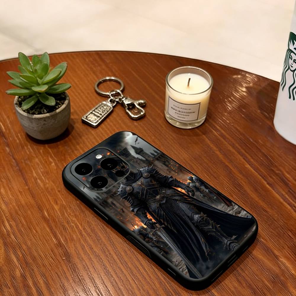 Knight  Phone Case Silicone Soft For IPhone 17 16 15 14 13 12 11 X XR Plus Pro Max Plus