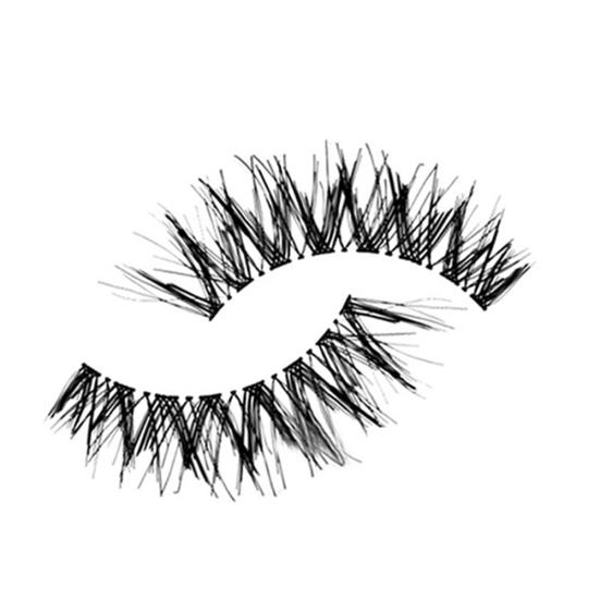 

5 Pairs Girl Black Handmade Messy Natural Cross False Eyelashes Beauty Tool
