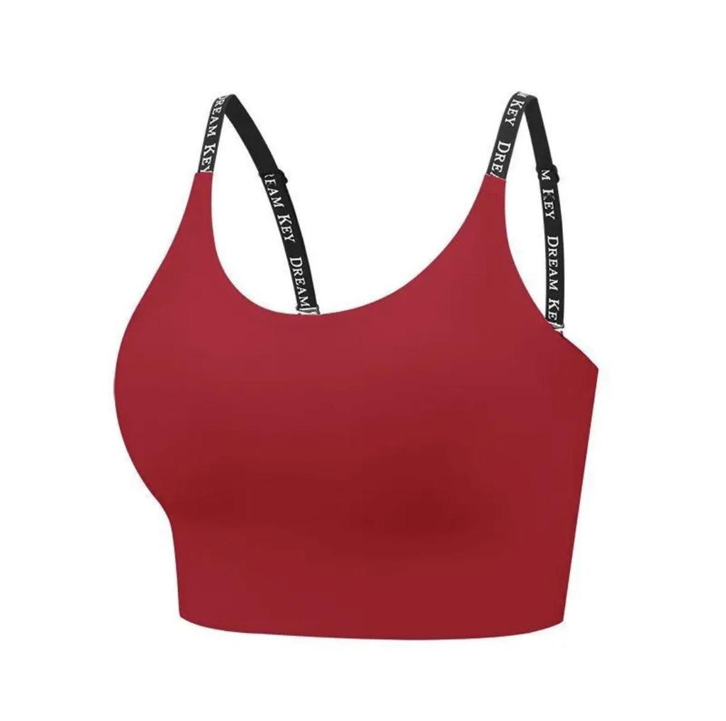 High-Impact Sports Bra with Shockproof Design and Supportive Back Padding