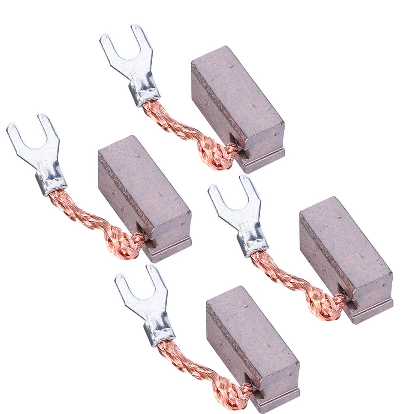 

4 шт. Электродвигатели Угольные щетки Запчасти Модернизация Замена Аксессуар