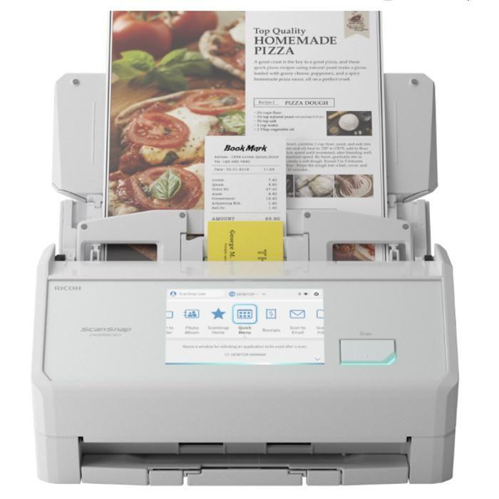 Dokumentenscanner - Ricoh - ScanSnap iX2500 - 600 DPI - 45 Seiten pro Minute - Wi-Fi und Bluetooth 5.2