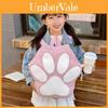 Adorable Cat Paw Design Cartoon Student Backpack For Kids In Sweet Colors And Styles