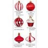 12Pcs/Box 6CM Christmas Hanging Balls Shatterproof Electroplated Painted Christmas Ball Set Plastic Christmas Hanging Ornament