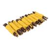 10Pcs Hamster Chew Sticks Apple Branches and Paper Rope Woven Wooden Hamster Bite Toys for Rabbit Hamster Chinchilla