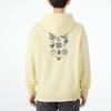 Puma Downtown Fun Logo Print Hoodie Men Tops Yellow 535412-41