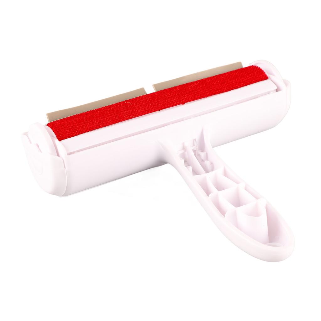 Tierhaarentfernungsrolle, wiederverwendbare Tierhaarentferner-Fusselrolle mit ergonomischem Griff für Katzen und Hunde