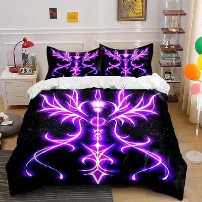 Glowing Sword with Wings. Bedding Sets Duvet Cover Sets Duvet Covers Pillowcases(1 * Duvet Cover 2 * Pillowcases Without Duvet Insert)