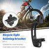 Mountain Bike Headlight Holder Base Simple Installation Resistant Compact Size Rustproof Corrosion Light Adapter Computer