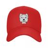 Custom Fashion West Highland Terrier Baseball Cap Unisex Unisex Adjustable Adult Westie Dog Dad Hat Spring Sun Hat